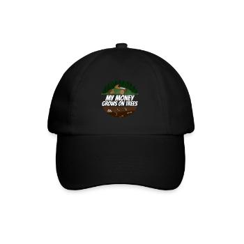Bûcheron Chemise Tronçonneuse Tronçonneuse Scie - Casquette classique - noir/noir - Devant