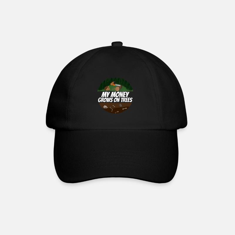 Lumberjack Shirt Chainsaw Chainsaw Saw - Baseball Cap - black/black