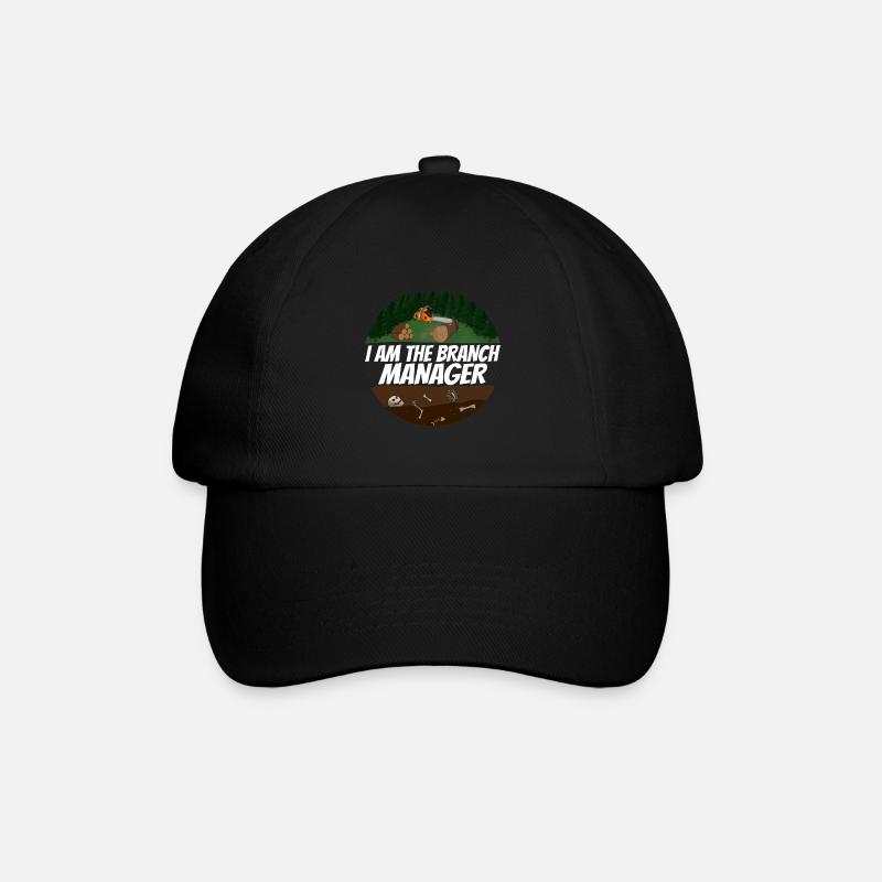 Tronçonneuse Tronçonneuse - Casquette classique - noir/noir