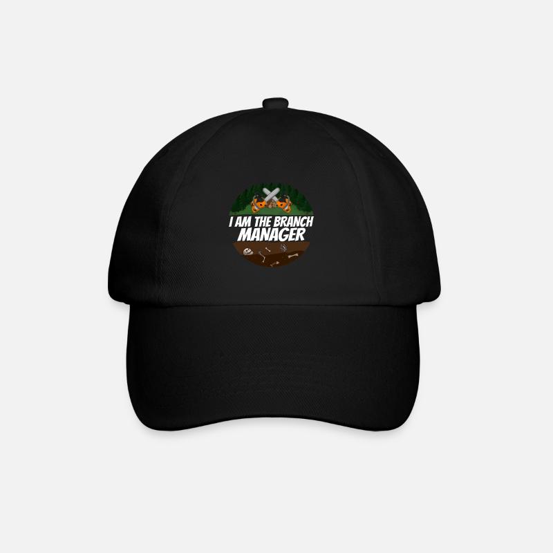 Tronçonneuse Tronçonneuse - Casquette classique - noir/noir