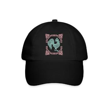 Année du Coq, Horoscope chinois Chine - Casquette classique - noir/noir - Devant