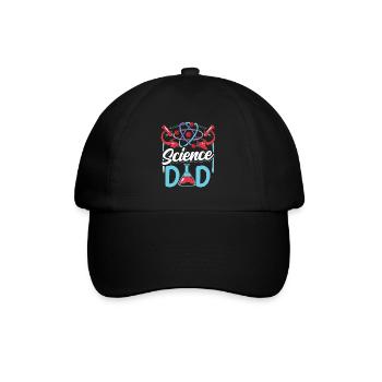 Science Papa Science Team Scientifiques - Casquette classique - noir/noir - Devant