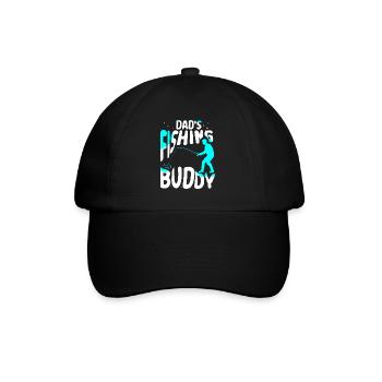 Le compagnon de pêche de papa Pêche Pêche Ami pêcheur - Casquette classique - noir/noir - Devant