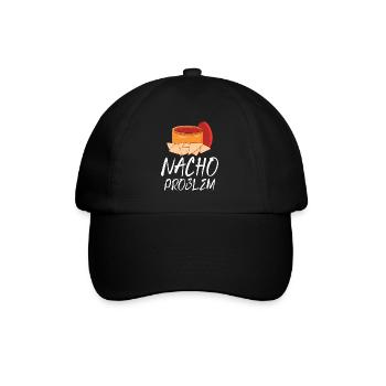 Nacho Lover Nacho Gift Mexican Food - Baseball Cap - black/black - Front