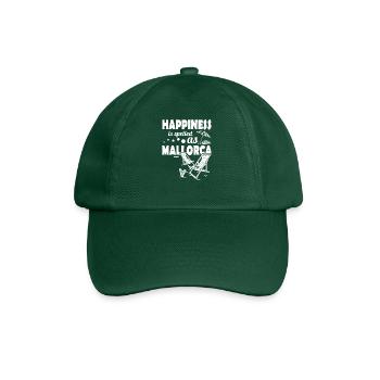 Mallorca Spanien Balearen Sommer Geschenkidee - Baseballkappe - Flaschengrün - Vorne