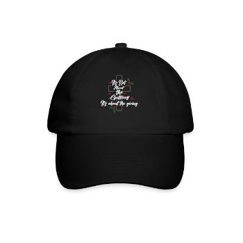 Il ne s’agit pas de donner - Casquette classique - noir/noir - Devant