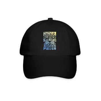 Mma Mixed matrial arts - Baseball Cap - black/black - Front
