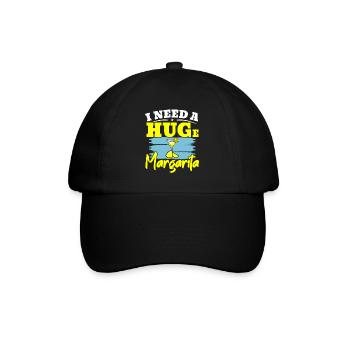 J’ai besoin d’un énorme cocktail alcoolisé Margarita Lover - Casquette classique - noir/noir - Devant