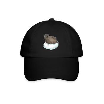Seal Clouds - Baseball Cap - black/black - Front