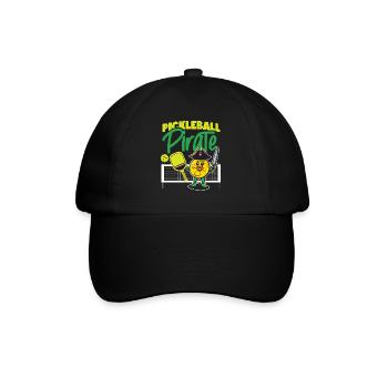 Pickleball Pirate Pickleball - Casquette classique - noir/noir - Devant