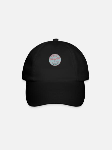 Cybersecurity - IT-Sicherheit Informatiker - Baseballkappe - Schwarz/Schwarz