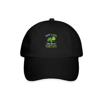 Turtle - Baseball Cap - black/black - Front