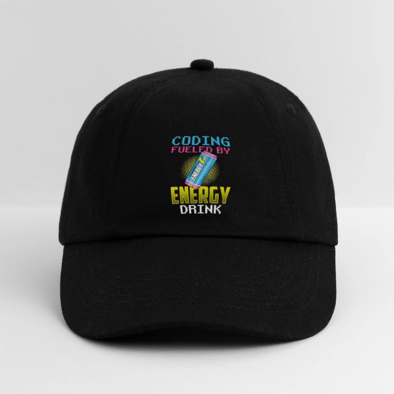 Programming with Energydrinks Coder Coding Code Baseball Cap