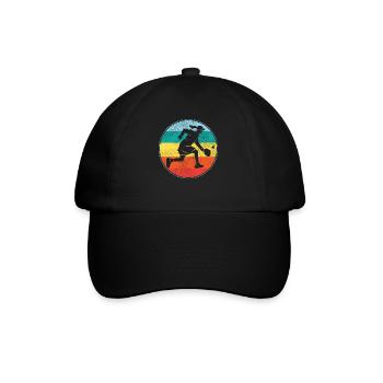 Pickleball Retro Vintage - Casquette classique - noir/noir - Devant