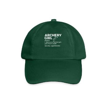 Archery Archer - Baseball Cap - bottle green - Front