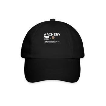 Archery Archer - Baseball Cap - black/black - Front