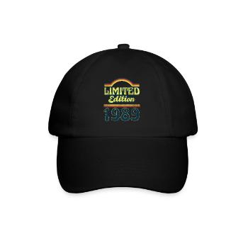 Edition Limitée Millésime 1989 - Casquette classique - noir/noir - Devant