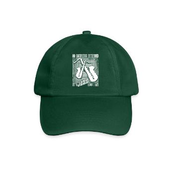 Saxophone Saxophone player - Baseball Cap - bottle green - Front