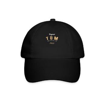 Tom Limited Edition - Baseballkappe - Schwarz/Schwarz - Vorne