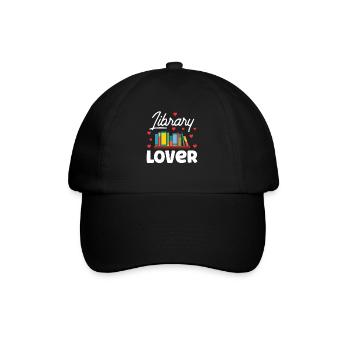 Bibliophile Bibliothécaire Livres Proverbes - Casquette classique - noir/noir - Devant