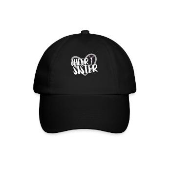 Cheerleader Cheerleading - Baseball Cap - black/black - Front