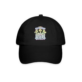 Reine des Gémeaux - Casquette classique - noir/noir - Devant