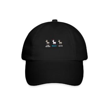 Licorne Fonctionnaire Avocat Sage-femme - Casquette classique - noir/noir - Devant