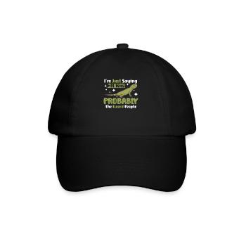 Eidechse Bartagamenliebhaber Reptilienliebhaber - Baseballkappe - Schwarz/Schwarz - Vorne