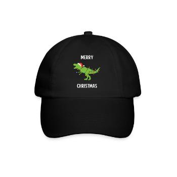Joyeux Noël Drôle de Chemise de Noël - Casquette classique - noir/noir - Devant