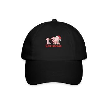 Axolotl Weihnachten Axolotls mon 1er Noël - Casquette classique - noir/noir - Devant