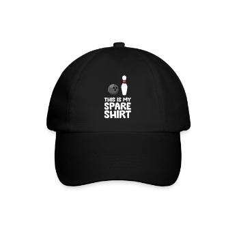 Funny Bowling This Is My Spare - Baseball Cap - black/black - Front