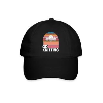 Tricoter Tricoter Tricoter à la main - Casquette classique - noir/noir - Devant