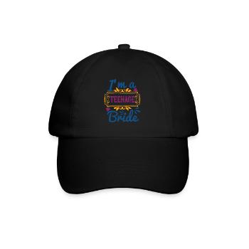 I'm a teen age bride - Baseball Cap - black/black - Front
