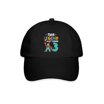 Bigfoot Party Supplies Dad Of The Birthday Crew - Baseball Cap - black/black - Front
