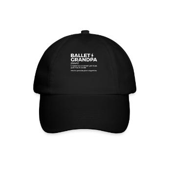 Ballet Dancing - Baseball Cap - black/black - Front