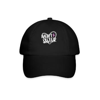 Ballet Tanzen - Baseballkappe - Schwarz/Schwarz - Vorne