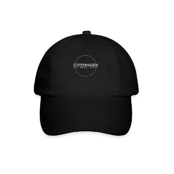 Copenhagen Saying - Baseball Cap - black/black - Front