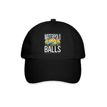 Water Polo Vintage Water Polo Is - Baseball Cap - black/black - Front