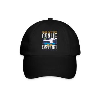 Water Polo Goalie Behind Every - Baseball Cap - black/black - Front