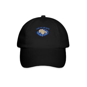 Ich Möchte, Dass Deine Blaue Waffel butter - Baseballkappe - Schwarz/Schwarz - Vorne