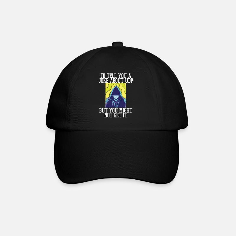 Cybersecurity - IT Security Computer Scientist - Baseball Cap - black/black