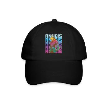 Egyptian god Anubis Egypt - Baseball Cap - black/black - Front