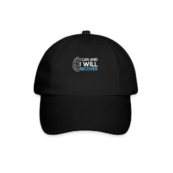 Stroke Survivor Stroke Awareness - Baseball Cap - black/black - Front