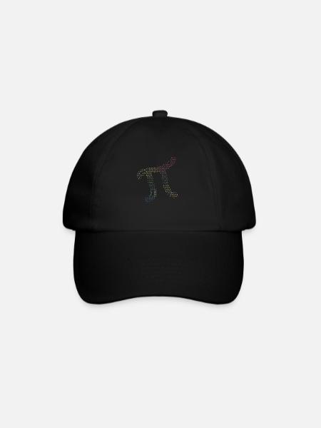 Ziffern von Pi im Quellcode Zahlen Pi Day 3.14159 - Baseballkappe - Schwarz/Schwarz