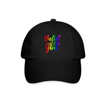 Valide comme vous 4 - Casquette classique - noir/noir - Devant