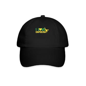 Capoeira Gift Brazil Martial Arts Capoeira - Baseball Cap - black/black - Front