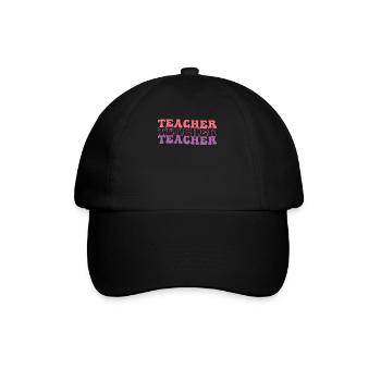 Nurse Hippie - Baseball Cap - black/black - Front