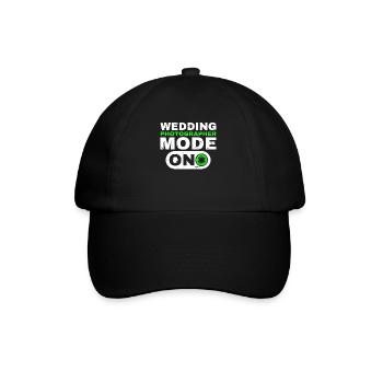 Wedding Photographer Fashion On Wedding Photographer - Baseball Cap - black/black - Front