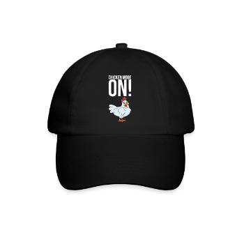 Chicken Mode On - Baseball Cap - black/black - Front