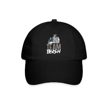 Team Trash - Baseball Cap - black/black - Front